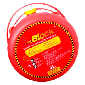 Fire Block 4L Red