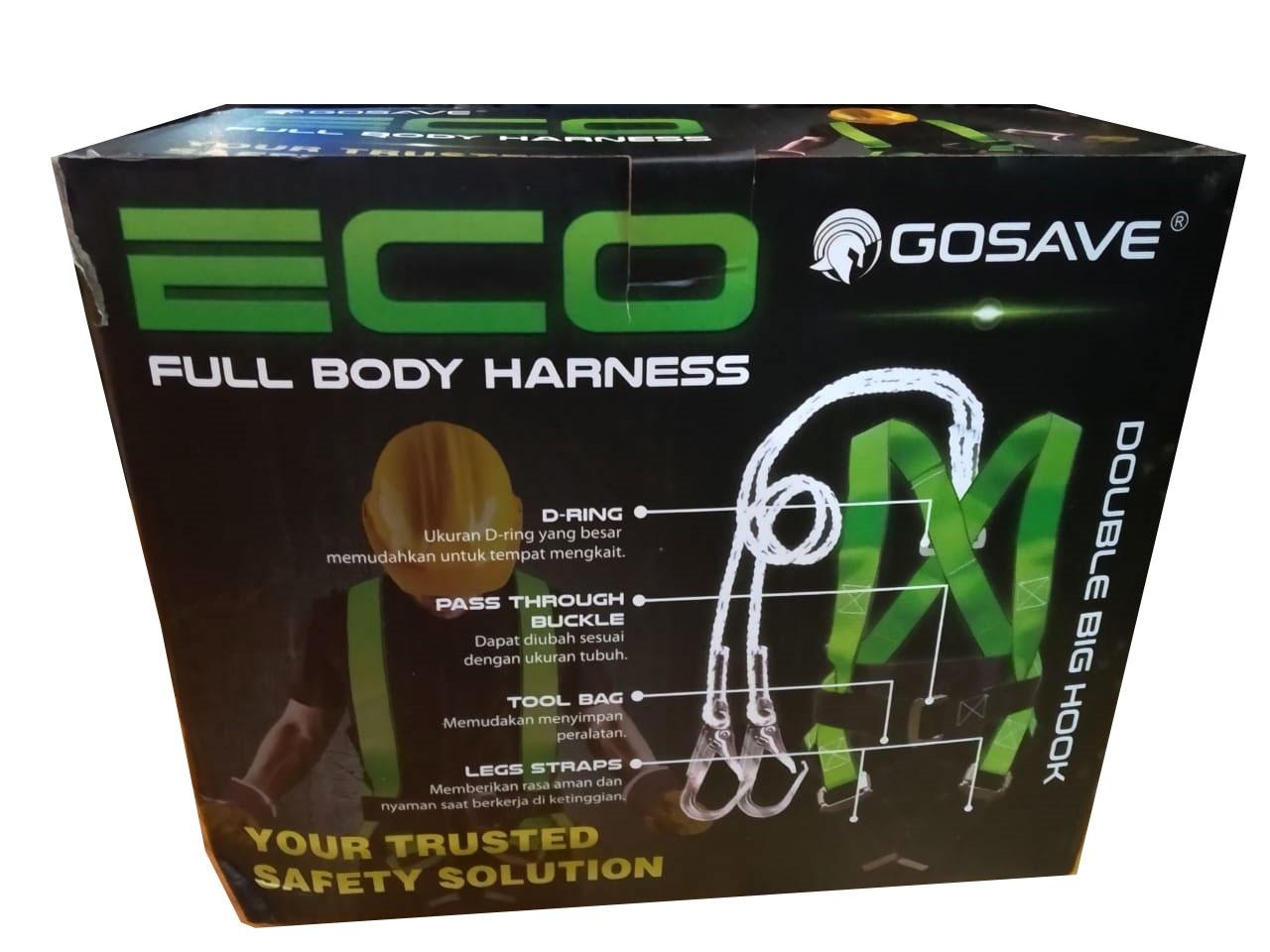 Body Harness Double Hock (Go Save Eco)